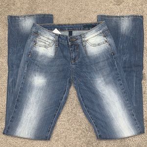 BENETTON BOOTLEG JEANS ALMOST NEW JUST STORAGE VERY GOOD CONDITION SIZE 40